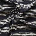 Rayon viscose cotton stripe Jacquard knitting jersey